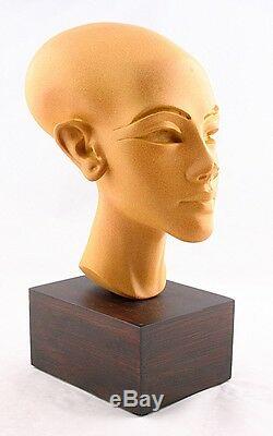 Egyptian Head Bust Princess Statue Art Replica Figure Figurine Sculpture Pharaoh