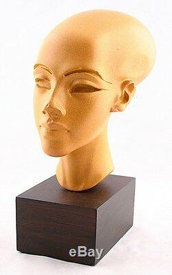 Egyptian Head Bust Princess Statue Art Replica Figure Figurine Sculpture Pharaoh