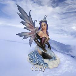 Enchanting Fairy & Dragon Gothic Figurine Fantasy Statue Mystical Decor Gift