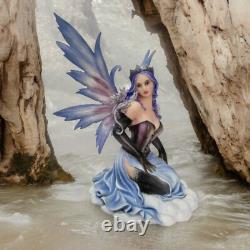 Enchanting Fairy & Dragon Gothic Figurine Fantasy Statue Mystical Decor Gift