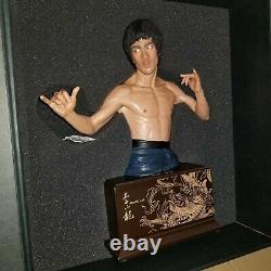 Enterbay 1/4 Bruce Lee 70th Anniversary HD-1001 Resin Bust Statue Figure New MIB