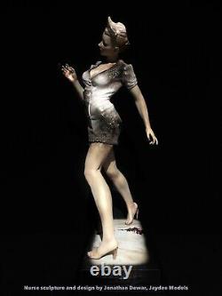 Erotic Female Nurse 1/5 Scale Sculpture Statue Jaydee Models Sculpture Dewar