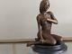 Erotic Statue Figure Couple Bronze Acrylic Colour Painting Resin 18+ MSRP 199