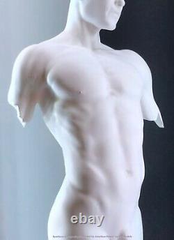 Erotic nude Male Torso Statue SPARTACUS Jaydee Models Sculpture Jonathan Dewar