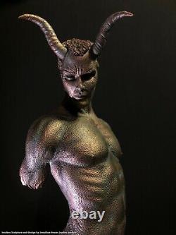 Erotic nude Male Torso Statue demon Jaydee Models Sculpture Jonathan Dewar