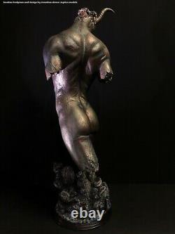 Erotic nude Male Torso Statue demon Jaydee Models Sculpture Jonathan Dewar