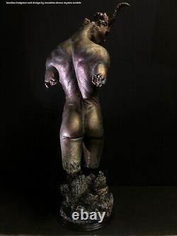 Erotic nude Male Torso Statue demon Jaydee Models Sculpture Jonathan Dewar