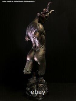 Erotic nude Male Torso Statue demon Jaydee Models Sculpture Jonathan Dewar