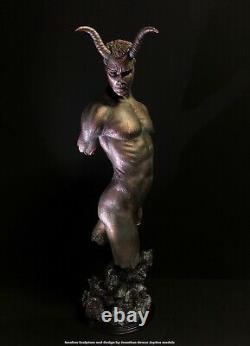 Erotic nude Male Torso Statue demon Jaydee Models Sculpture Jonathan Dewar