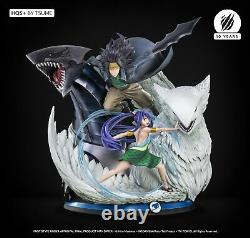 Fairy Tail Gajeel & Wendy Hqs+ Tsume Resin New Figure Statue. Pre-order