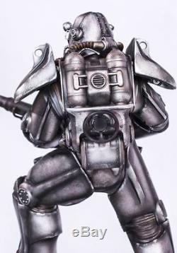 Fallout 4 EXCLUSIVE T-45 Power Armor Statue Figure Resin 22 + Rifle Bethesda