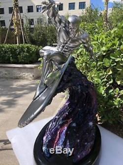 Fantastic Four Silver Surfer Resin GK Statue Marvel Hero Collection Figure Model