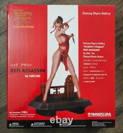 Fantasy Figure Gallery Red Assassin Wei Ho 16 Scale Resin Statue