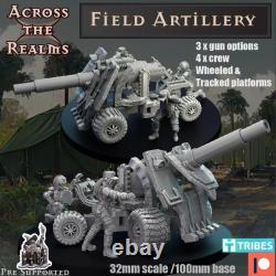Field Artillery Set SOLID RESIN Sexy Girl Figure Model Kit Unassembled