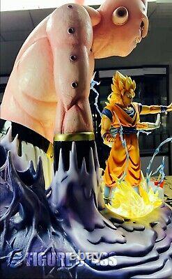 Figure Class Dragon Ball Super Majin Buu Goku Vegeta Resin Statue FC Saiyan 2