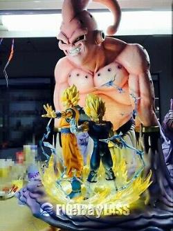 Figure Class Dragon Ball Super Majin Buu Goku Vegeta Resin Statue FC Saiyan 2