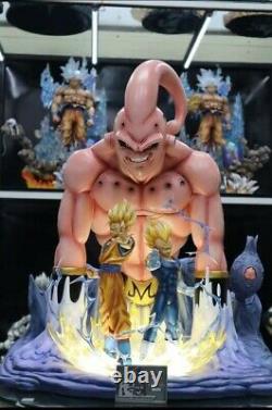 Figure Class Dragon Ball Super Majin Buu Goku Vegeta Resin Statue FC Saiyan 2