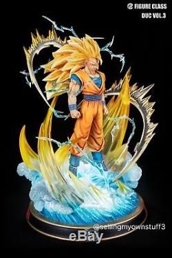 Figure Class Dragon Ball Super Saiyan 3 Son Goku Resin statue ssj3 Z Black gohan