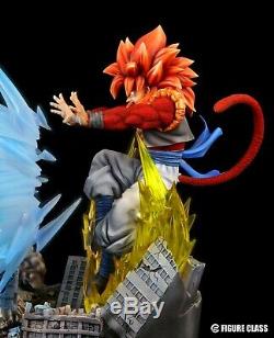 Figure Class Dragon Ball Super Saiyan 4 Gogeta Big Bang Kamehameha Resin Statue