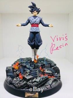 Figure Class Dragon Ball Super Saiyan Rose Goku Black Resin Statue FC Gogeta 2 3