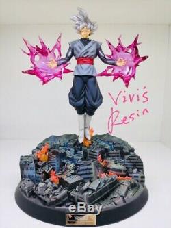Figure Class Dragon Ball Super Saiyan Rose Goku Black Resin Statue FC Gogeta 2 3
