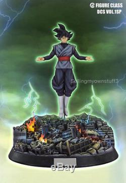Figure Class Dragon ball Super Goku Black Resin Statue Saiyan Rose UI Zamasu