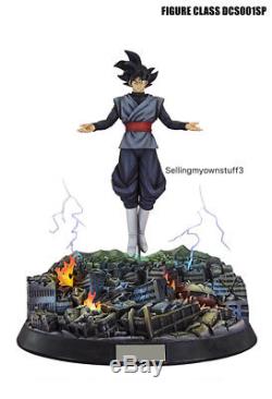 Figure Class Dragon ball Super Goku Black Resin Statue Saiyan Rose UI Zamasu