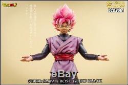 Figure Class Dragon ball Z Super Saiyan Rose Goku Black Resin Statue Zamasu