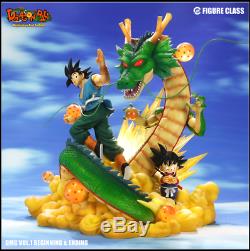 Figure Class FC Goku w Shenron Beginning & Ending Dragon ball GT Resin Statue
