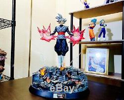 Figure Class Super Saiyan Rose Goku Black Resin Statue FC Vegeta UK Oi MT Trunks