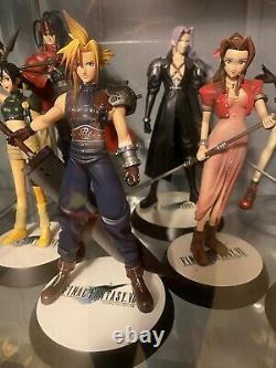 Final Fantasy 7 VII COLD CAST Resin Statue Set 1/8 Figure Kotobukiya