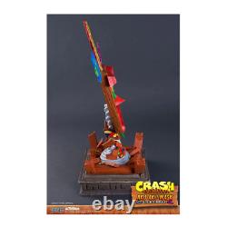 First4Figures Crash Bandicoot (Mini Aku Aku Mask) RESIN Statue