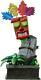 First4Figures Crash Bandicoot Mini Aku Mask RESIN Statue / Figures