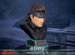 First4Figures Metal Gear Solid (Solid Snake Life-Size Bust) RESIN Statue NEW