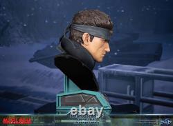 First4Figures Metal Gear Solid (Solid Snake Life-Size Bust) RESIN Statue NEW