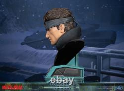 First4Figures Metal Gear Solid (Solid Snake Life-Size Bust) RESIN Statue NEW