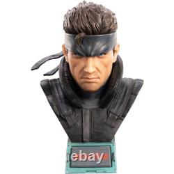 First4Figures Metal Gear Solid (Solid Snake Life-Size Bust) RESIN Statue NEW