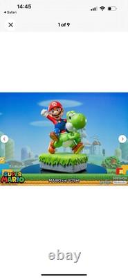 First4Figures Super Mario And Yoshi Collector Standard Edition Resin statue