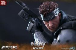 First 4 Figures Metal Gear Solid (Solid Snake) Regular RESIN Statue /Figure