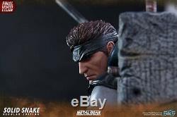 First 4 Figures Metal Gear Solid (Solid Snake) Regular RESIN Statue /Figure