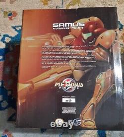 First 4 Figures Samus Varia Suit Metroid # 0053/2500 Resin Statue