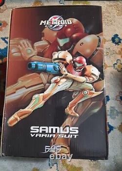 First 4 Figures Samus Varia Suit Metroid # 0053/2500 Resin Statue