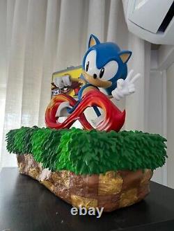 First 4 Figures Sonic 25th Anniversary Resin Statue VERY RARE