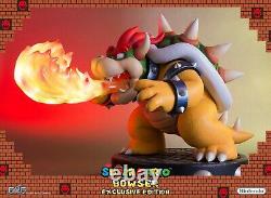 First 4 Figures Super Mario Bowser Exclusive Edition Statue F4F Figure No 873