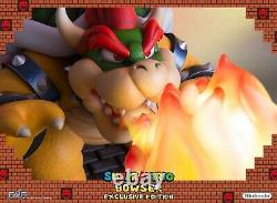 First 4 Figures Super Mario Bowser Exclusive Edition Statue F4F Figure No 873