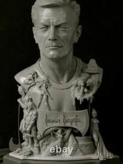 Frank Frazetta Tribute 19 Tall Bust Unpainted Dmgd Box Sale