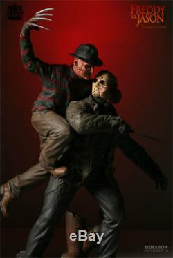 Freddy vs Jason #AP/200 Sideshow Exclusive MIB Scream Scene Statue figure mask