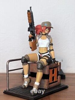Fun-Art Girl Fio Metal Slug Figure 3D Printed And Painted Statue
