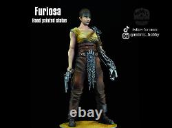 Furiosa Mad Max Hand painted resin statue 16/300mm. One of a kind