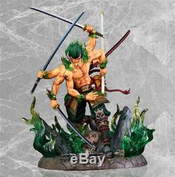 GK One Piece Roronoa Zoro Resin Statue Action Figure Collectables Toys New 30cm
